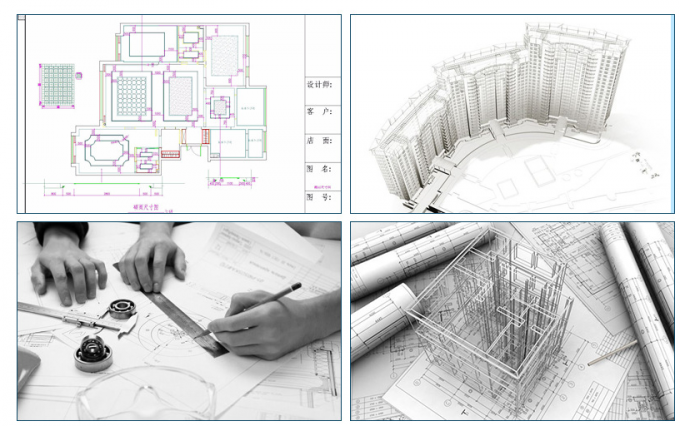 구조 설계를 위한 24 인치 36 인치 하얀 CAD 인쇄 페이퍼 2 인치 핵심