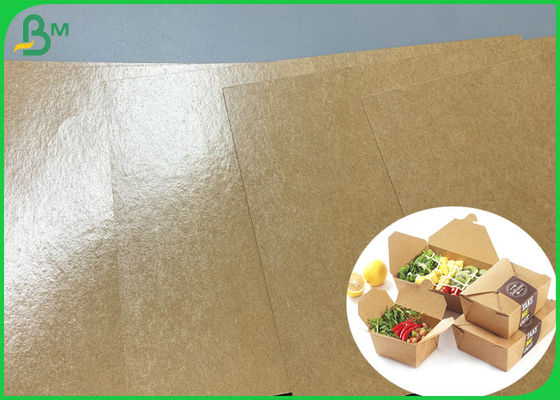 샐러드 박스 70 센티미터 Ｘ 100 센티미터 동안 250g 자연적 식품 등급 갈색인 크래프트 페이퍼 롤