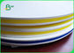 28gr 60gr Slitted 서류상 색깔은 백색 음식 급료 종이 밀짚을 위한 FSC &amp; SGS를 인쇄했습니다