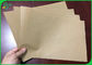 재활용된 70GSM은 봉투를 만들기 위한 갈색인 크라프트지 페이퍼 롤을 도금하지 않았습니다