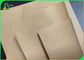 종이 식품 등급 가방 물질을 감싸는 50gsm 70gsm 재활용할 수 있는 비표백 크라프트