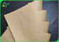 종이 식품 등급 가방 물질을 감싸는 50gsm 70gsm 재활용할 수 있는 비표백 크라프트