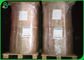빵집 백을 위한 언코티드 80gsm 120gsm 표백된 컬러 처녀 크라프트지 페이퍼 롤