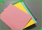 보통 프린팅을 위한 핑크색 녹 황 빛깔 회사채 페이퍼 시트 200gsm 230gsm