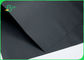 110gsm - 옷을 위한 450gsm 검정 Kraft 종이 꼬리표 강한 접히는 저항