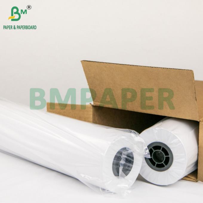 20LB Inkjet Wide Format Uncoated Bond Paper For HP Printers 36″ X 150′ 2″ CORE
