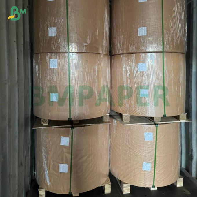 95±2gsm Brown Resin - Coated Cooling Kraft Paper Water-Resistant Material 1200MM