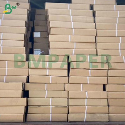 80 GSM 고정도 반 롤 CAD 플롯터 종이 롤 614mm 너비