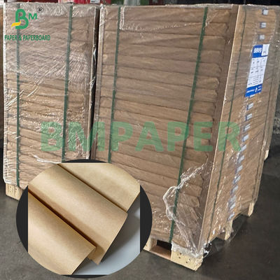 60gsm 갈색 식품 등급 방유지 포장지 kit7 kit10 햄버거 포장 40*60cm