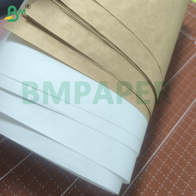 Construction Cement Bag Paper 70gsm - 130gsm Kraft Bag Paper High Strength