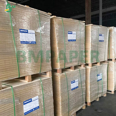 250g+ 10g 2S PE 갈색 도시락 종이 보드 (식사 준비 용기용)