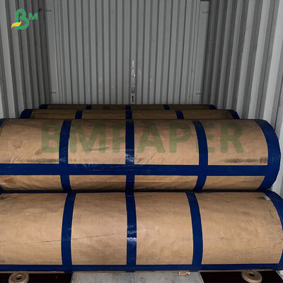 50gm 흰색 좋은 유연성 겹쳐진 종이 2450mm 롤