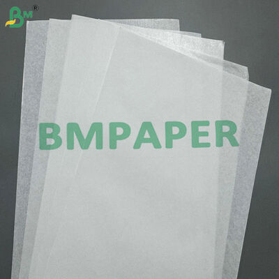 우수한 인쇄성 및 강성 고품질 단면 유광 30gsm 40gsm 백색 크라프트지 (봉투용)
