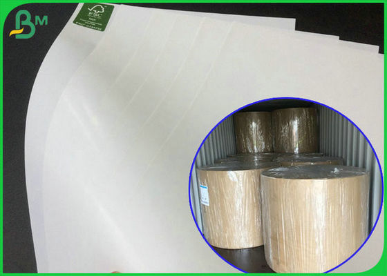 97GSM 양측 종이상자를 만들기를 위한 입힌 광택 있는 아트지 목록