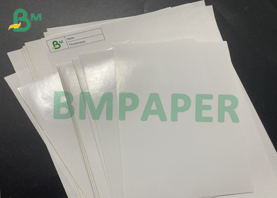 80gsm 셀프 접착제 스티커지 초백색 광택이 나는 방수