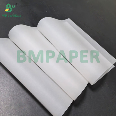 38g 40g 식품 등급 흰색 기름질 수 없는 햄버거 포장용 Waxed Paper