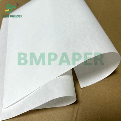38그램 40그램 열에 저항하는 흰색 가죽 종이 컵케이크 라인어 12 "x 16"