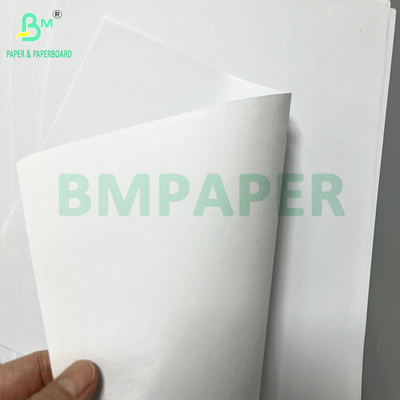 A0 A1 좋은 잉크 흡수 부드러운 40 GSM 흰색 전단지 종이 부착되지 않은