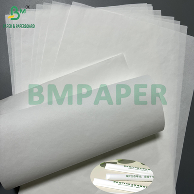 좋은 인쇄 성능 24 28 GSM 흰색 위생 포장용 종이 열 밀봉
