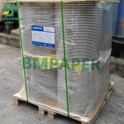 60gsm 식품 등급 빨대 종이 사용자 지정 스트라이프 색상 외면 종이 600mm 620mm 롤 너비 76mm 코어