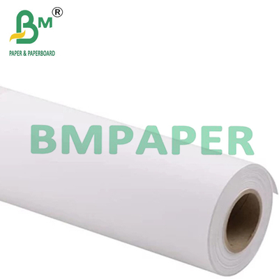 2인치 코어 화이트 플롯터 종이 롤 엔지니어링 계획 24 "x 50 야드 80gsm