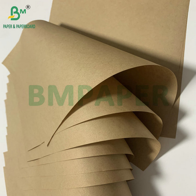 부착되지 않은 브라운 크래프트 페이퍼 70gsm75gsm 시멘트 포장 봉지 인쇄 가능한 외층