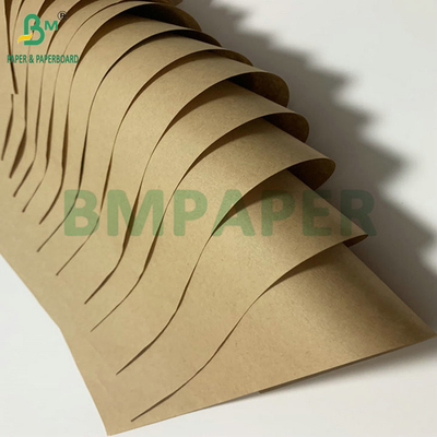 부착되지 않은 브라운 크래프트 페이퍼 70gsm75gsm 시멘트 포장 봉지 인쇄 가능한 외층