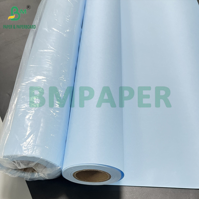선명한 이미지 인쇄 20lb 파란색 색상 프리미엄 CAD 플롯터 종이 A0 A1