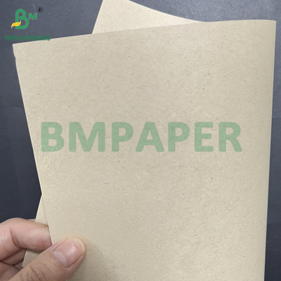 100 300 GSM 재활용 가능한 가벼운 갈색 사탕수수 캔버스 종이