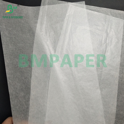 20gsm 식품용품급 흰색 반투명 기름 닦기 종이