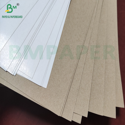 한쪽 흰색 코팅 우수한 강도 Kraftliner 흰색 상단 종이 140g-220g