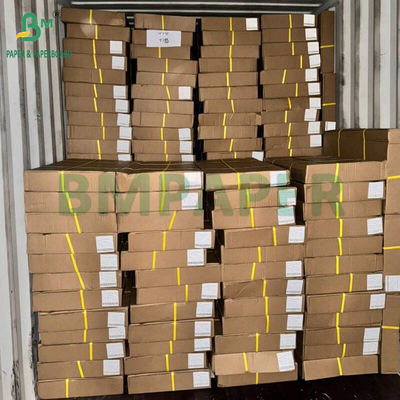80gm 보라색 파란색 디지털 종이 CAD 플로터 롤 한쪽 흰색 610mm X 50m 2인치 코어