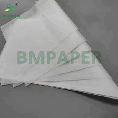 17gsm 산이 없는 흰색 튜브 종이 꽃 랩용 500 x 760mm 부드러운 표면