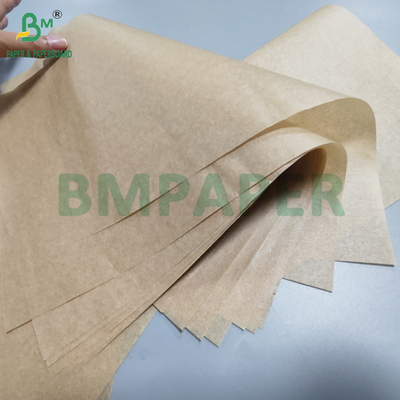 40gm Greaseproof 브라운 오븐 베이킹 라인어 종이 열 저항 30 x 40인치