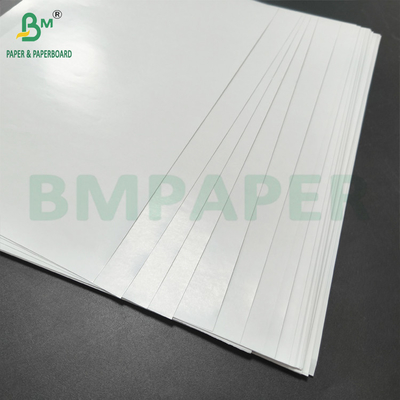 흰색 1면 코팅 아트 페이퍼 80gsm 85gsm 접착 라벨 사용