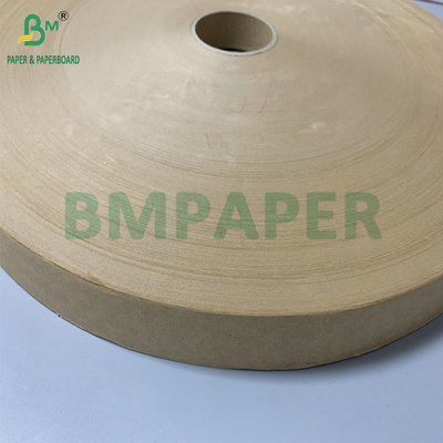 작은 크기를 잘라 30mm 32mm 24gsm 28gsm 빨대 포장용 브라운 크래프트 포장용 종이