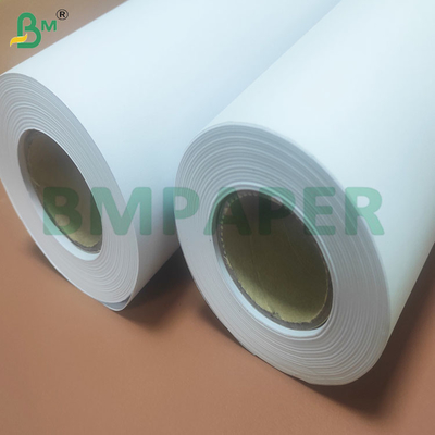 정확하고 명확한 인쇄를 위한 90 GSM 백색 CAD 플로터 종이