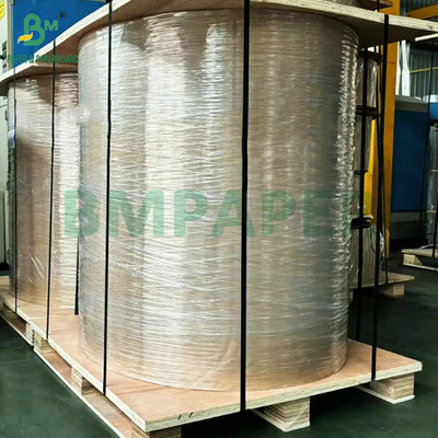 68gm 70gm 은 금속화 된 젖은 강도 종이 맥주 목 라벨 700mm