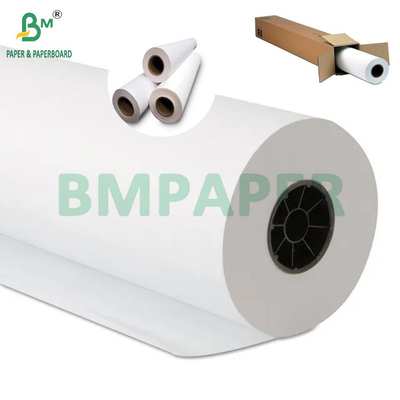 20파운드 프리미엄 코팅 잉크젯 종이 롤 매트 화이트 CAD 종이 914mm X 30m