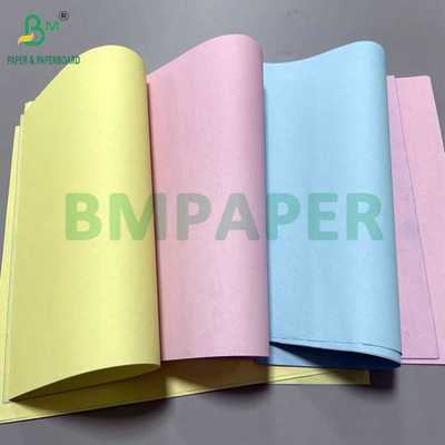 50gm 60gm 8.5 "x 14" 분홍색 파란색 탄소 없는 종이 배달 영수증