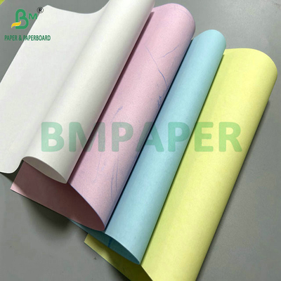 50gm 60gm 8.5 "x 14" 분홍색 파란색 탄소 없는 종이 배달 영수증
