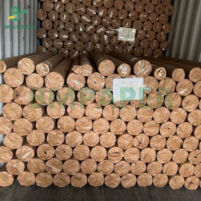 60gm 고품질 줄무늬 Kraft 종이 롤 762mm 폭 X 200m 237m 500m