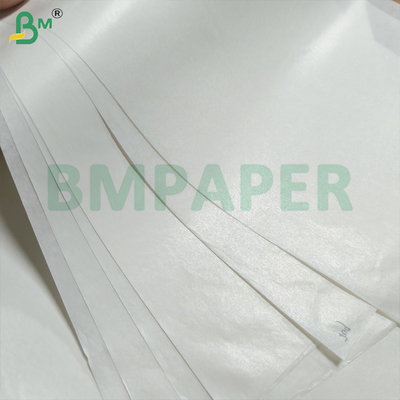 35grs 흰색 & 갈색 MG Kraft Paper Roll 60cm 한쪽 화려함