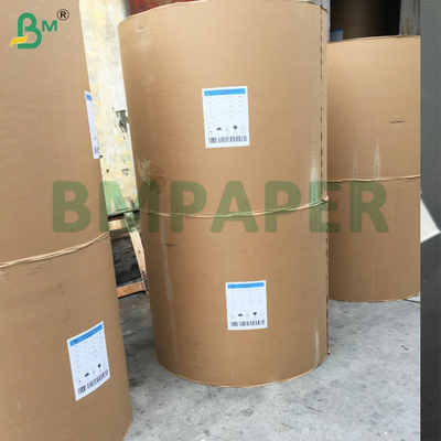 35grs 흰색 & 갈색 MG Kraft Paper Roll 60cm 한쪽 화려함