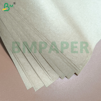 35grs 흰색 & 갈색 MG Kraft Paper Roll 60cm 한쪽 화려함