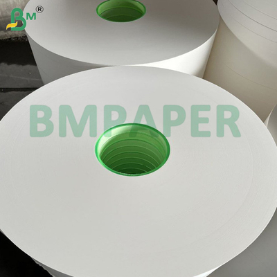 식품 등급 흰 치치 포장용 종이 롤 24 - 28GSM 26.5-32mm 너비 처녀 펄프 생분해 Kraft