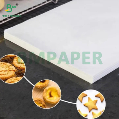 45gm 50gm 백화 된 흰색 지방 저항 종이 굽기 위해 PFAS 무료 키트 5 키트 7
