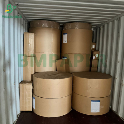 롤 너비 440mm 450mm 48g 55g POS 프린터용 흰색 열용 종이
