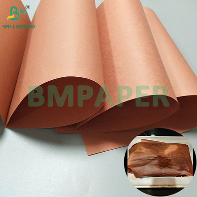 66gm 70gm 비포장 분홍색 고사용 종이 롤 바비큐 60cm*50m
