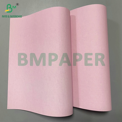 56gm 60gm CB CFB CF 흰색 파란색 분홍색 탄소 없는 종이 44.5cm 롤